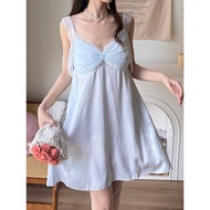 2025 New Style Nightdress with Chest Pad Pajamas with Chest Pad Nightdress Sexy Pajamas Sexy Nightdr