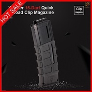 Ready?E&amp;T Worker 15 Darts Quick Reload Clip Magazine Injection Mold Magazine Clip for Nerf Toy Gun