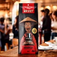 MR.Viet Arabica Special Roasted Coffee Beans 500g - Natural Vietnamese dominated by shades of cocoa 