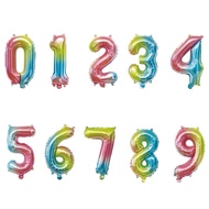 70cm mixed color number balloon - birthday party number balloon