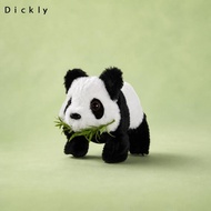 [Dickly] Electric Stuffed Cuddly Panda Cuddly Artificial Material Walking Panda Stuffed Animal Power