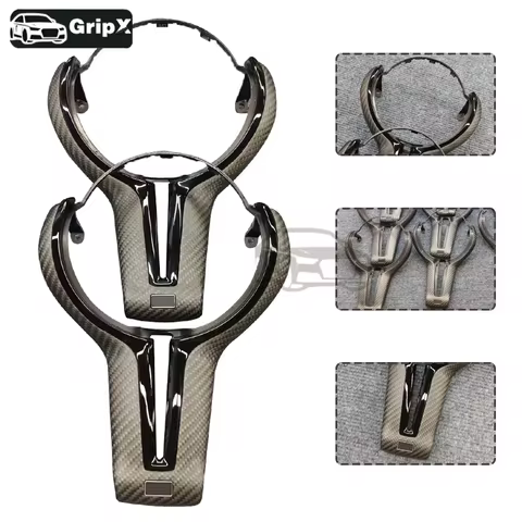 Suitable for BMW M2 F87 M3 F80 M4 F82 M5 F10 M6 F06 all carbon fiber steering wheel cover