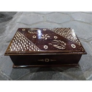 KAYU Legless Jewelry Box 22x12x9 cm Teak Wood Material