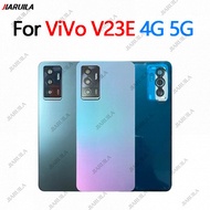For Vivo V23E 4G 5G V2126 Back Battery Cover Glass Rear Door Housing Cover Replacement