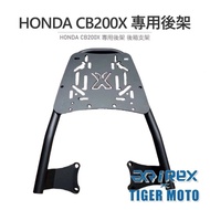 Motorcycle REX HONDA CB200X Dedicated Rear Rack Box Bracket Black Iron