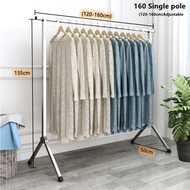 Jemuran baju pakaian dinding 200CM/Jemuran dinding stainless/steel Jemuran lipat dinding