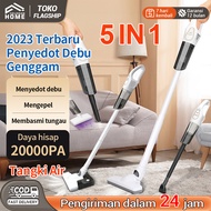 Elegan Home Vacuum Cleaner Cordless Multifungsi 5 IN 1 20000PA Penyedot Debu Portable / Alat Pel Lantai Otomatis / Sapu Lantai / Hapus Tungau Kuat Mobil/Rumah