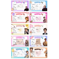 Martin CORTIS Notebook | Martin Printed Notebook Labels | Fan CORTIS Notebook Sticker
