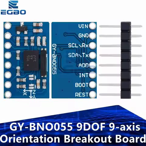 GY-BNO055 9DOF 9-axis BNO055 Absolute Orientation Breakout Board Sensor Module Angle Gyroscope Modul