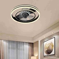 SMT💎Low Profile Ceiling Lights Modern Fan Decoration Bedroom Remote Control Ventilator Electric Fans With Light And Sile