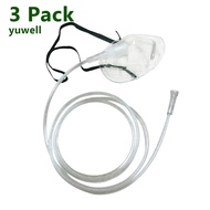 3 PCS Disposable 2.0m Oxygen Tube for Oxygen Concentrator Nebulizer Inhaler Conduit