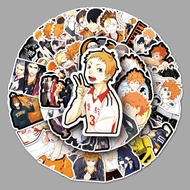 52 Sheets Volleyball Boy Cartoon Decorative Stickers Luggage Suitcase Scooter Car Graffiti Stickers Cross-Border