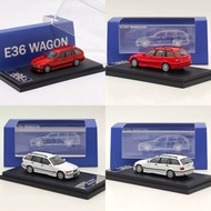 MERAH Mortal E36 Wagon Red and White Limited Edition 499pcs Diecast Miniscale 1 Scale64