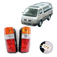 ชุดไฟท้ายสำหรับรถตู้ Toyota Hiace LH 112-114 Hiace RZH 101-104 ปี 1989-2004 จำนวน 1 คู่ (ซ้ายและขวา)