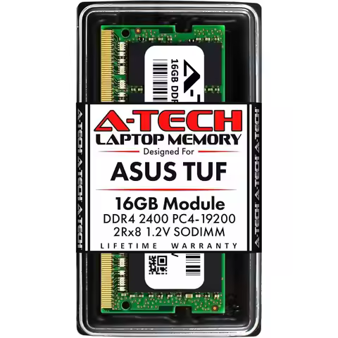 16GB DDR4 2400MHz or ASUS TU X705DD, X705DT, X705DU, X705DY Laptops | PC4-19200 SODIMM 260-Pin Memor