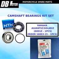 YAMAHA AVANTIZ/SOLARIZ CAMSHAFT BEARINGS KIT SET (6001Z + 6906)