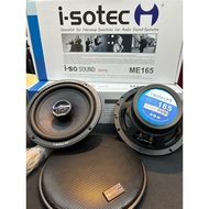 I-SOTEC ME165 6-1/2'' 2-WAY COAXIAL SPEAKER AUDIO SYSTEM (READY STOCK)