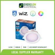 PHILIPS WIZ SMART LED 6.5W 220-240V 500LM 4INCH 2200K-6500K+RGB DIMMABLE TUNEABLE BLUETOOTH DOWNLIGHT 9290032255
