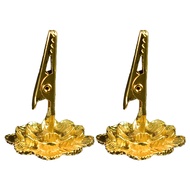 2 Pcs Mosquito Coil Burner Coil Incense Holder Clip Incense Burner Censer Flower Clip Censer Coil In
