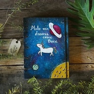Unicorn Notebook Painting Handmadenotebook Diary Journal 筆記本