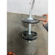 Mini Dumbbell Handle – Mini Dumbbell Handle / Small Lace Dumbbell Shaft