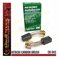 HITACHI Carbon Brush CB 043 43 Charcoal Spool/ Sepul/ Bostel/ 999-043