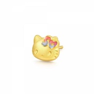 周生生 - Sanrio characters 「Hello Kitty」50週年限定999.9黃金單隻耳環
