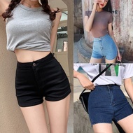 Denim Shorts Denim Shorts Denim Shorts High Waist Shorts for Women - Korean Style, 5 Colors Availabl