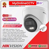 DS-2CE76D0T-LPFS Hikvision Indoor CCTV Camera 2MP Dual Light Audio - DS-2CE78D0T-LPTS Two Way Audio