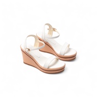 [Form nhỏ tăng size] Giày Sandal Nữ Đế Xuồng 9cm Quai Ngang Pixie H100