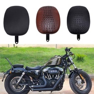 Motorcycle Rear Passenger Pillion Pad Seat For Harley Sportster XL1200 883 72 48