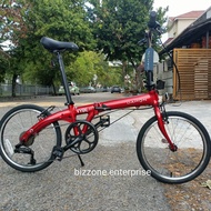 Sale 20" dahon vybe d7 7speed folding bike basikal lipat