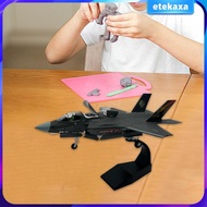 [Etekaxa] 1/72 Scale F35 B Fighter Jet Model Home Decor Simulation Diecast Plane Model for