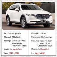 Car Wheel Fender Mudflaps For Mazda Cx8 Accessories CX-8 CX 8 2017~2023 KG Auto Mud Flaps Guards Sp