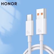 Original Honor 6A USB C Cable 66W 88W 100W SuperCharge 1/1.5/2 M Fast Charging Wire Line Cord For HO
