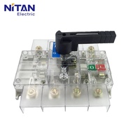 practicality HGL HGLB-315A 400A/4J 4P Four-pole Low-voltage Load Isolating Switch Fuse Switch Discon