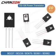 10Pcs Bd237 Bd238 Bd679 Bd681 Bd682 TO-126 Power Transistor New And Original Single Triode Tube Asso