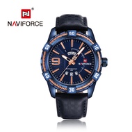 NAVIFORCE NAVIFORCE 9117 Belt Watch Date Week Men Quartz Watch Waterproof Men's Watch