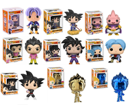 Vinyl Action Figure Model Dolls Funko POP! Animation Dragon Ball Z 107 109 111 154 158 383 313 314 Vegeta Saiyan goku Trunks Buu PVC Toy Collection for kids birthday gifts with box