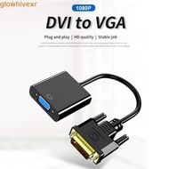 GLOWHIVE DVI-D DVI To VGA Adapter, DVI To VGA DVI Input DVI-D DVI To VGA Converter, Small Size VGA O