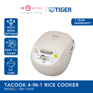 Tiger Tacook 4-in-1 Function Rice Cooker 1.0L (JBV-S10S)