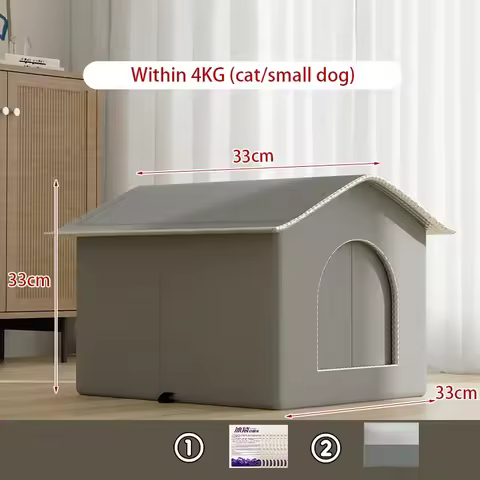 Pet House Summer Small Cat Dog Ice House Summer Cooling Tool Nest Dog Dog Four Seasons Pet Ice House