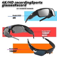 4K HD FPV Smart Glasses WIFI Camera 1080P Video Recording Mini Wireless Bodycam Vlogging POV Action 