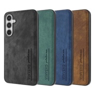SAMSUNG GALAXY A55 5G / A35 5G / A15 / A54 Soft Case Leather Back Cover Case Skin PU VINVEND