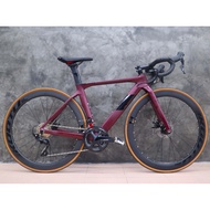 ALCOTT ROAD BIKE ROSSA ADVANCE (CARBON WHEELSET+SHIMANO 105 GROUPSET) (NEW BATCH)