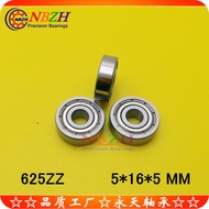 Wire Cutting Stainless Steel Bearing S625ZZ 625ZZ 625-2RS R-1650HH 5 * 16 * 5mm QB77