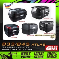 KOTAK/BOX GIVI  MONOLOCK TOP CASE B33, B45, B33NM, B33N2M, B33NTM-ADV, B45NM, B45NM-ADV ATLAS [BASE 