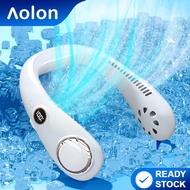 6000mAh mini Fan Portable Neck Fan Hands Free Bladeless Fan mini fan LED Digital Display USB Recharg