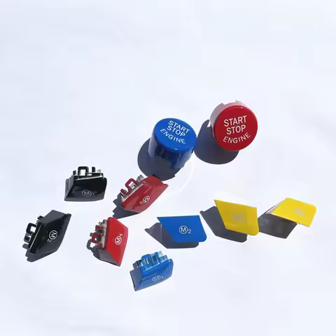 Gloss Color M1 M2 Sport Steering Wheel Button For BMW F10 F20 F22 F30 F32 F2 F26 F15 F26 M3 M5 550D 