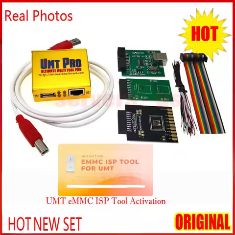 NEW Ultimate Multi Tool /UMT Pro2 BOX /UMT+Avb 2in1 BOX with eMMC ISP Adapters Tool 5 in 1+ EMMC ISP
